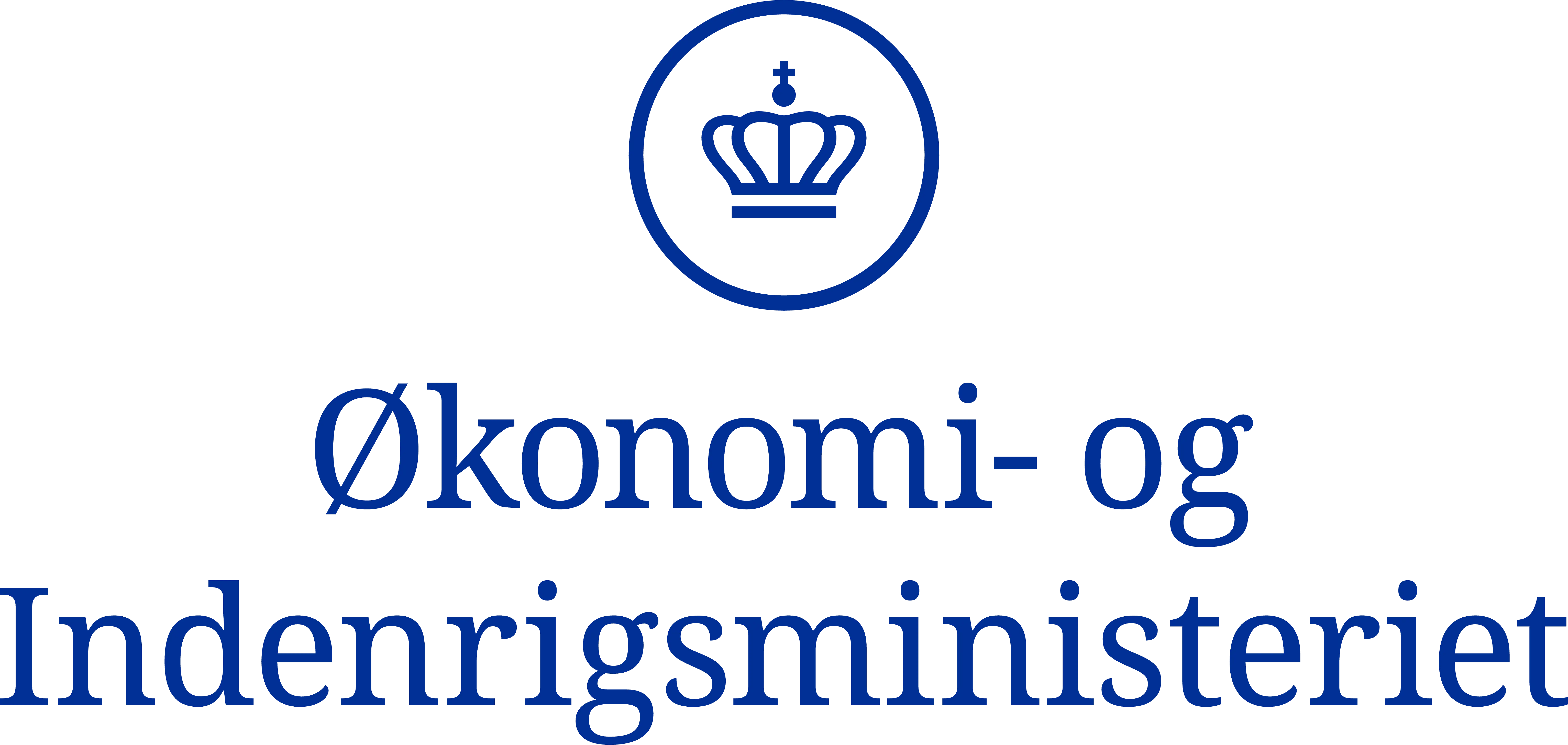 Logo for Økonomi- og Indenrigsministeriet